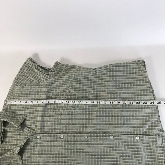 Eddie Bauer Short Sleeve Button Up Shirt Women's Plus Size XXL Plaid Cotton - Picture 8 of 12